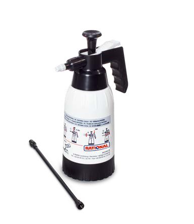 Handheld pressure sprayer